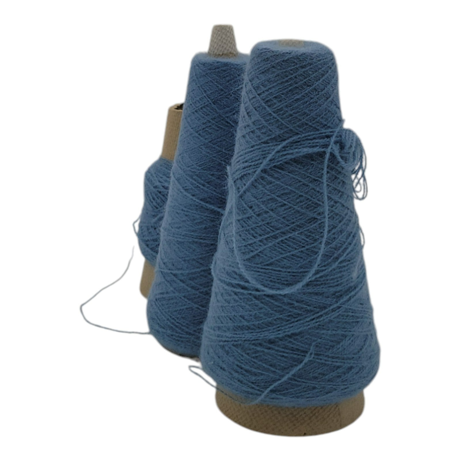 Vintage 1980s Templon Lavander Yarn Cone 2/24 Lot of 3