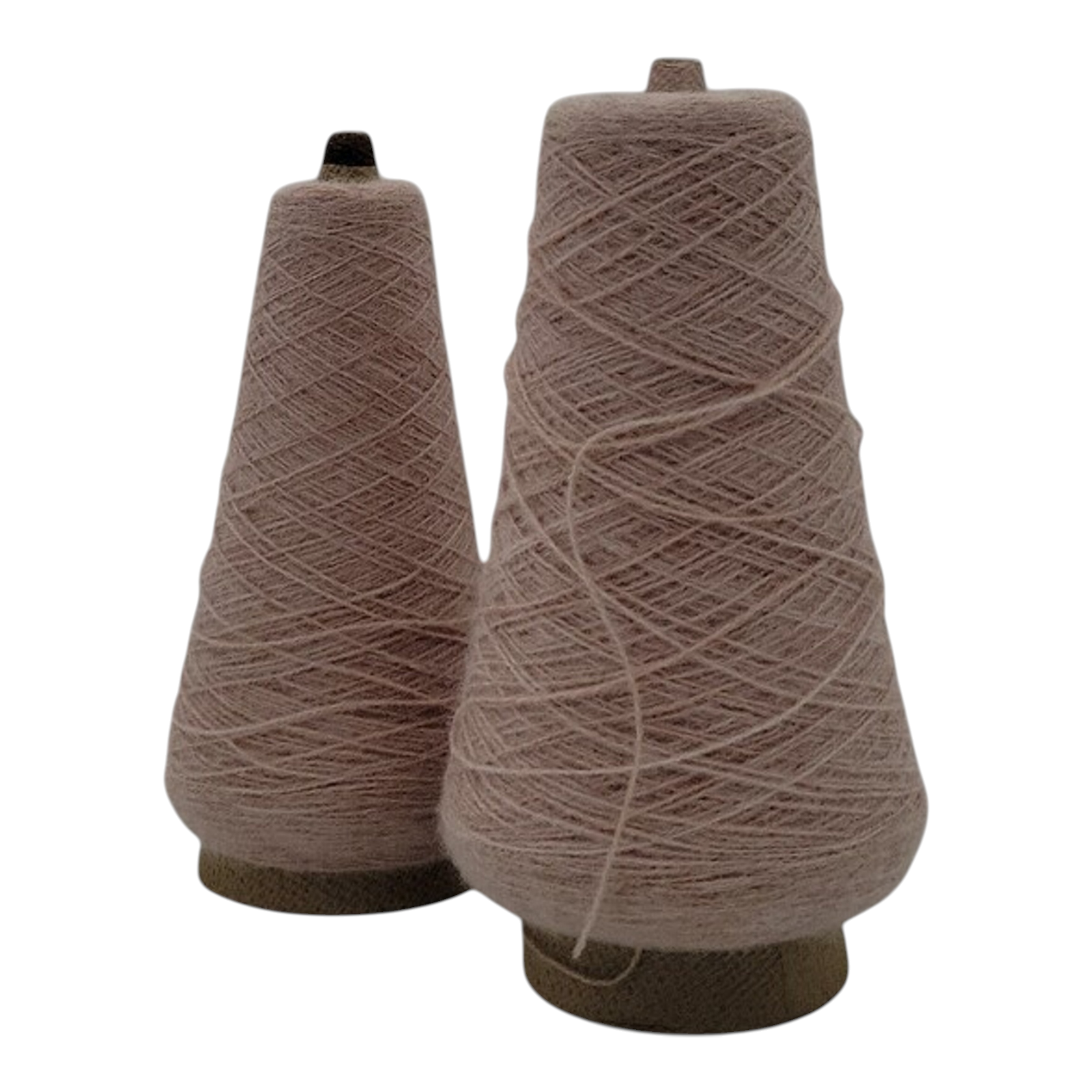 Vintage Tomplon 2/24 Rust Heather O/N Weaving Knitting Cone Yarn Lot of 3