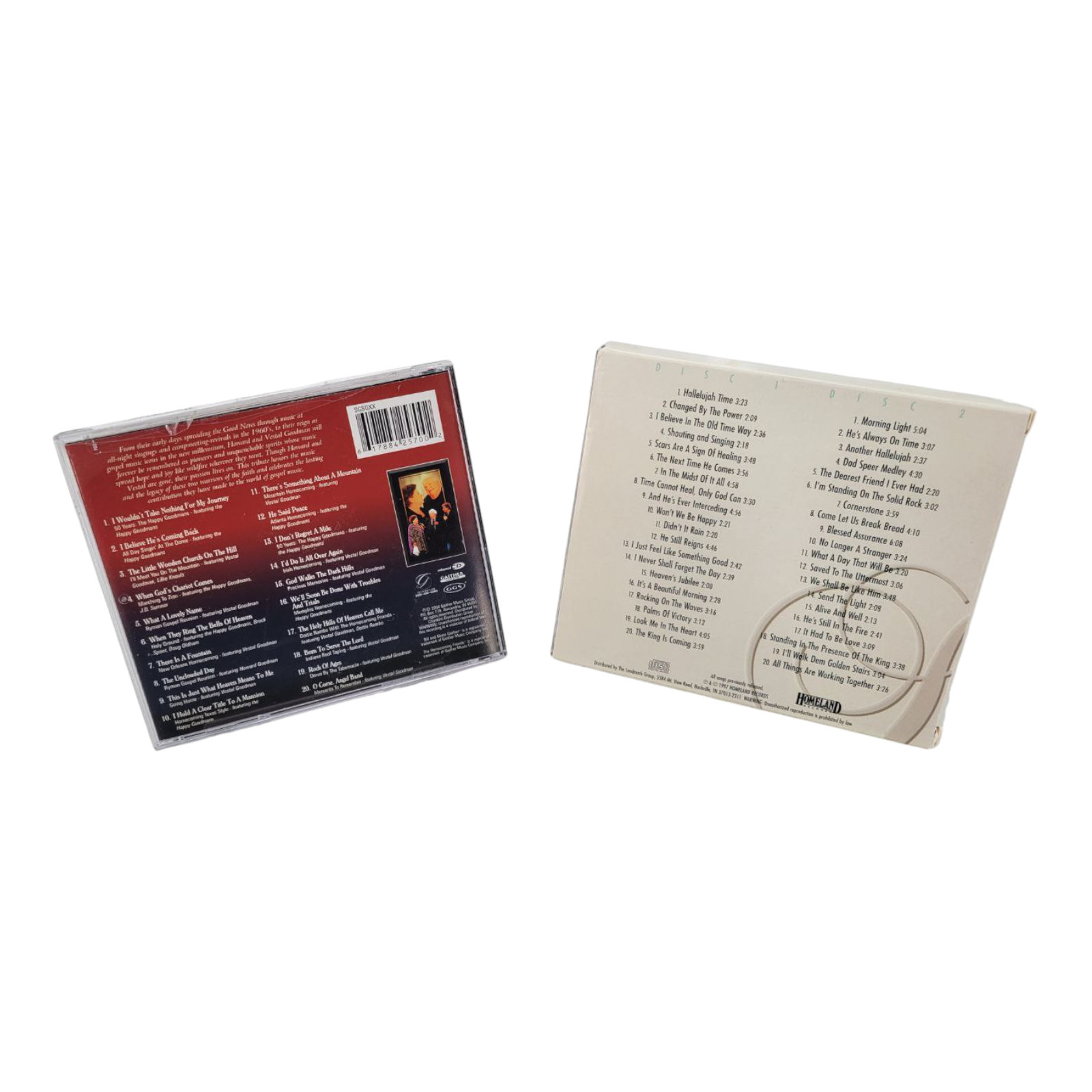 Howard and Vestal Goodman and The Speer Family Gospel Music 3 CD Bundle