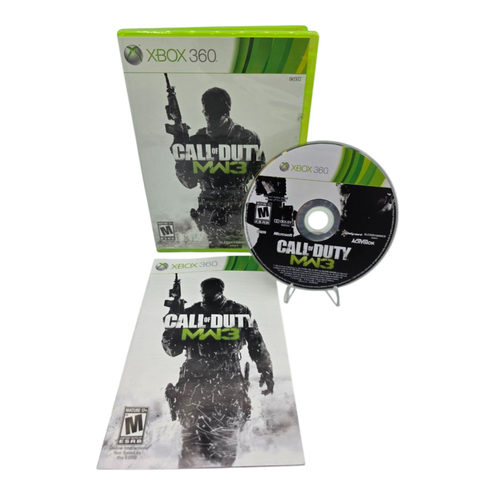 Call of Duty Modern Warfare 3 Xbox 360 Complete with Manual Tested 2011