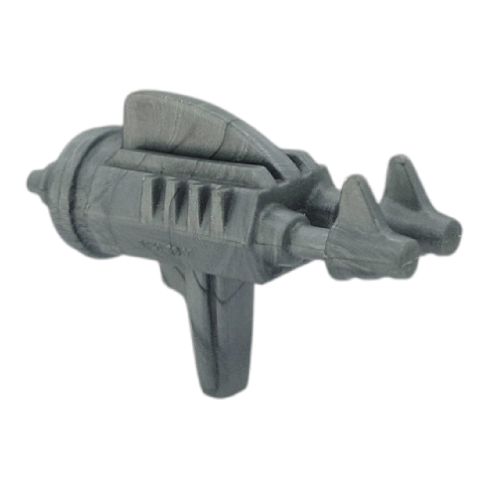 Vtg MOTU Roboto Gun Attachment 1985 Gray Weapon Accessory Part