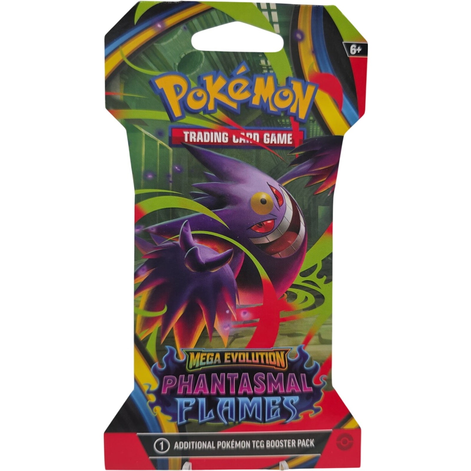 Pokemon TCG Phantasmal Flames 1x Sleeved Booster Pack