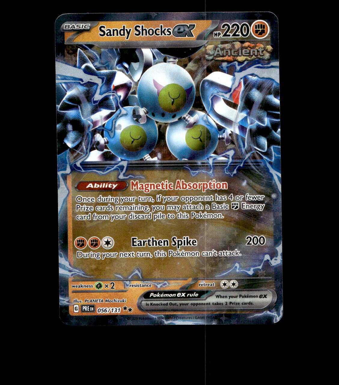 Sandy Shocks ex - 056/131 - Prismatic Evolutions - Holo Near Mint