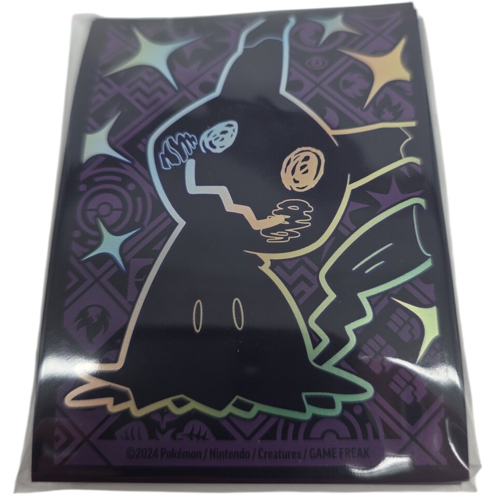 Pokemon TCG Paldean Fates Mimikyu ETB Card Sleeves Deck Protector 65 Ct 2024