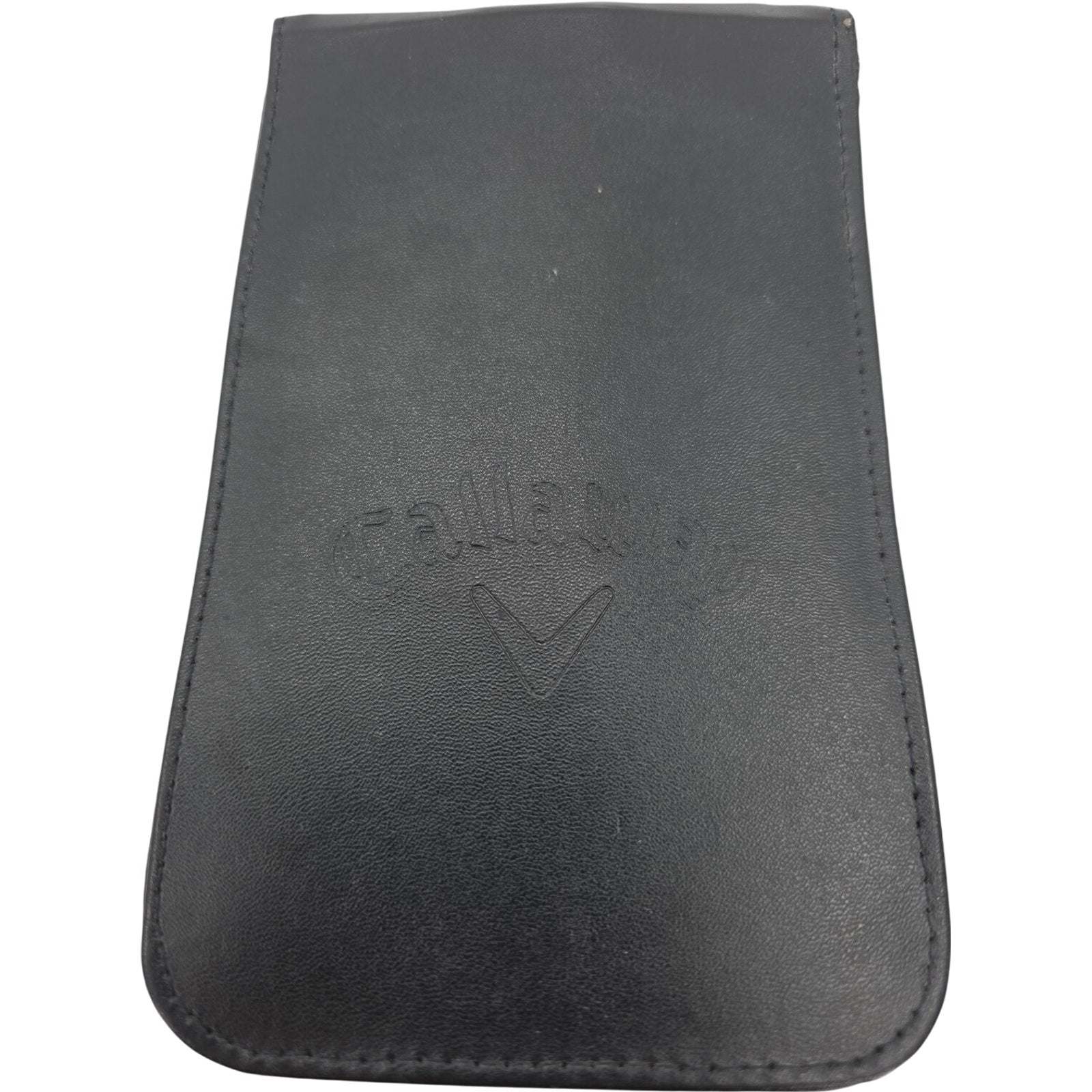 Callaway Golf Leather Scorecard Holder Black Leather Organizer