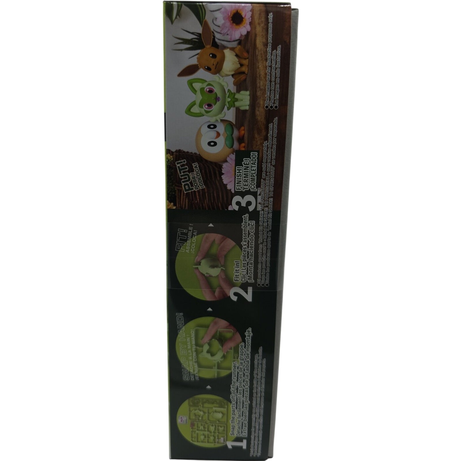 Bandai Spirit Pokemon QUICK!! 18 Sprigatito Plastic Model Kit Easy Snap Figure