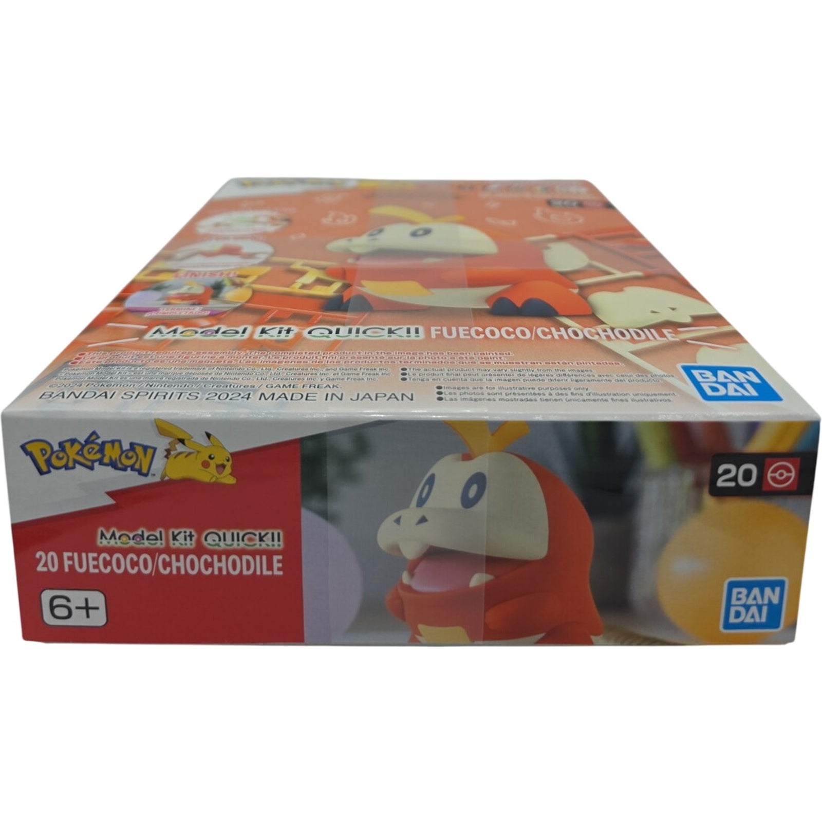 #20 Fuecoco Pokemon Bandai Hobby Pokemon Model Kit Quick!! Snap Fit Figure