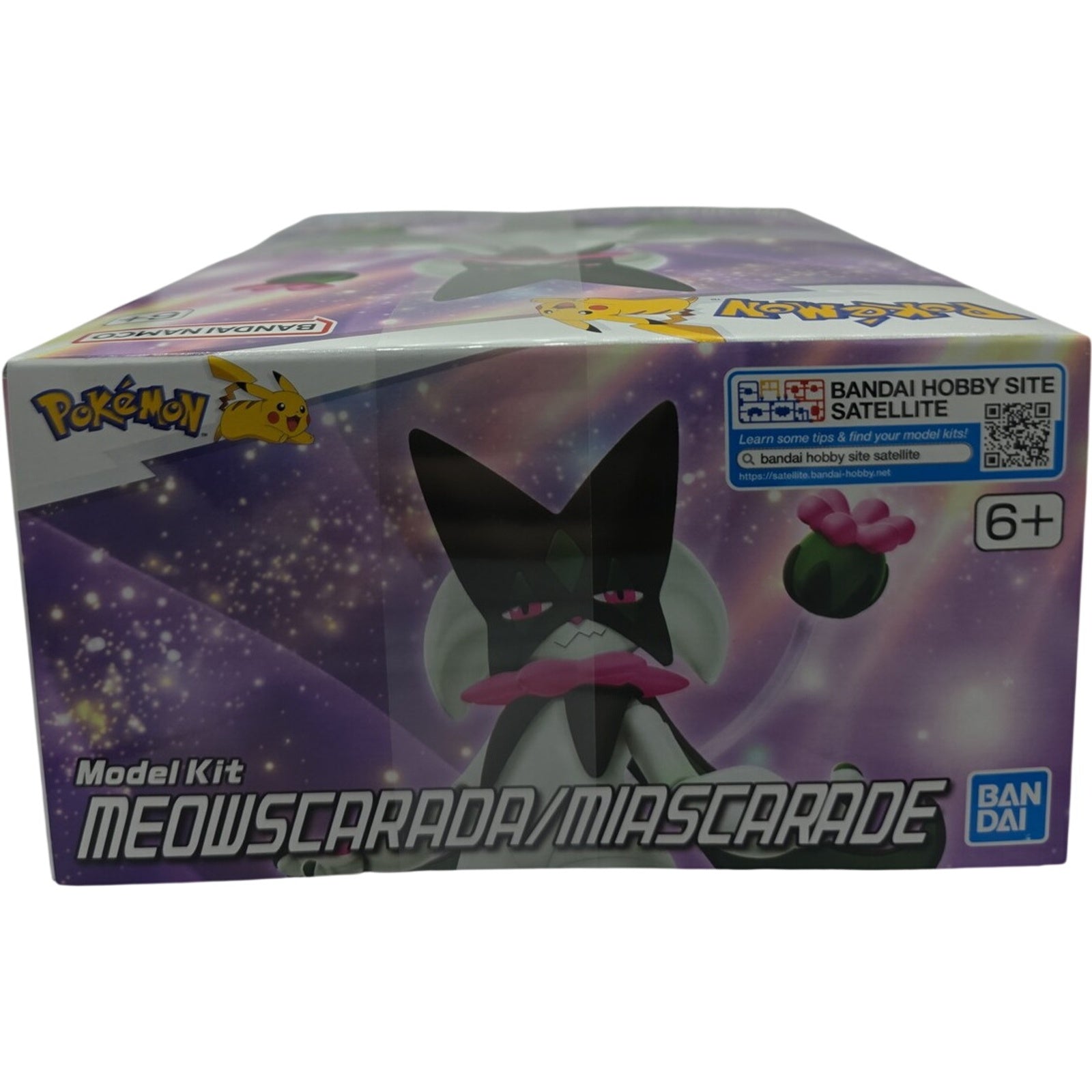 Bandai Pokemon Meowscarada Mascarade Hobby Model Kit Easy Snap Build Figure