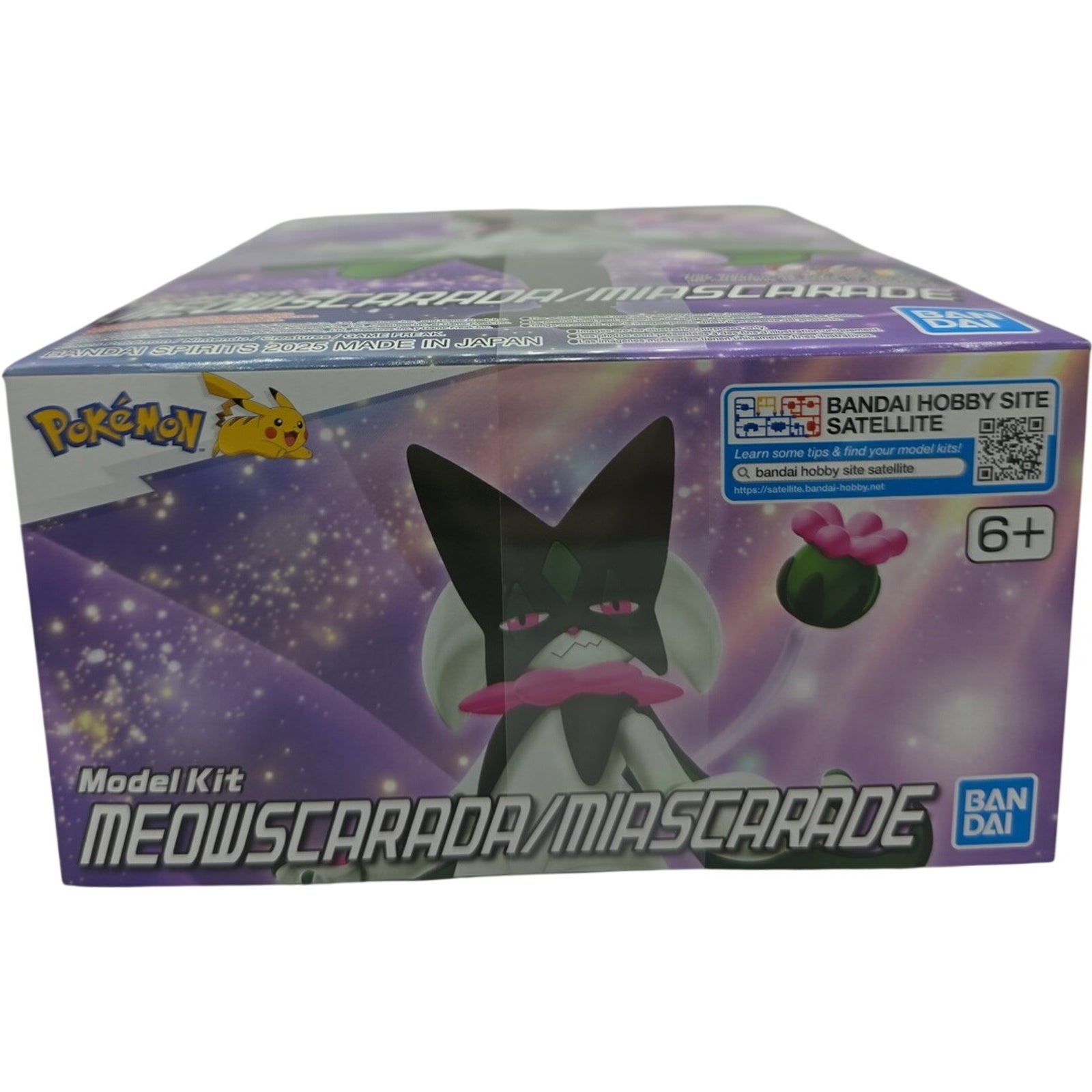 Bandai Pokemon Meowscarada Mascarade Hobby Model Kit Easy Snap Build Figure