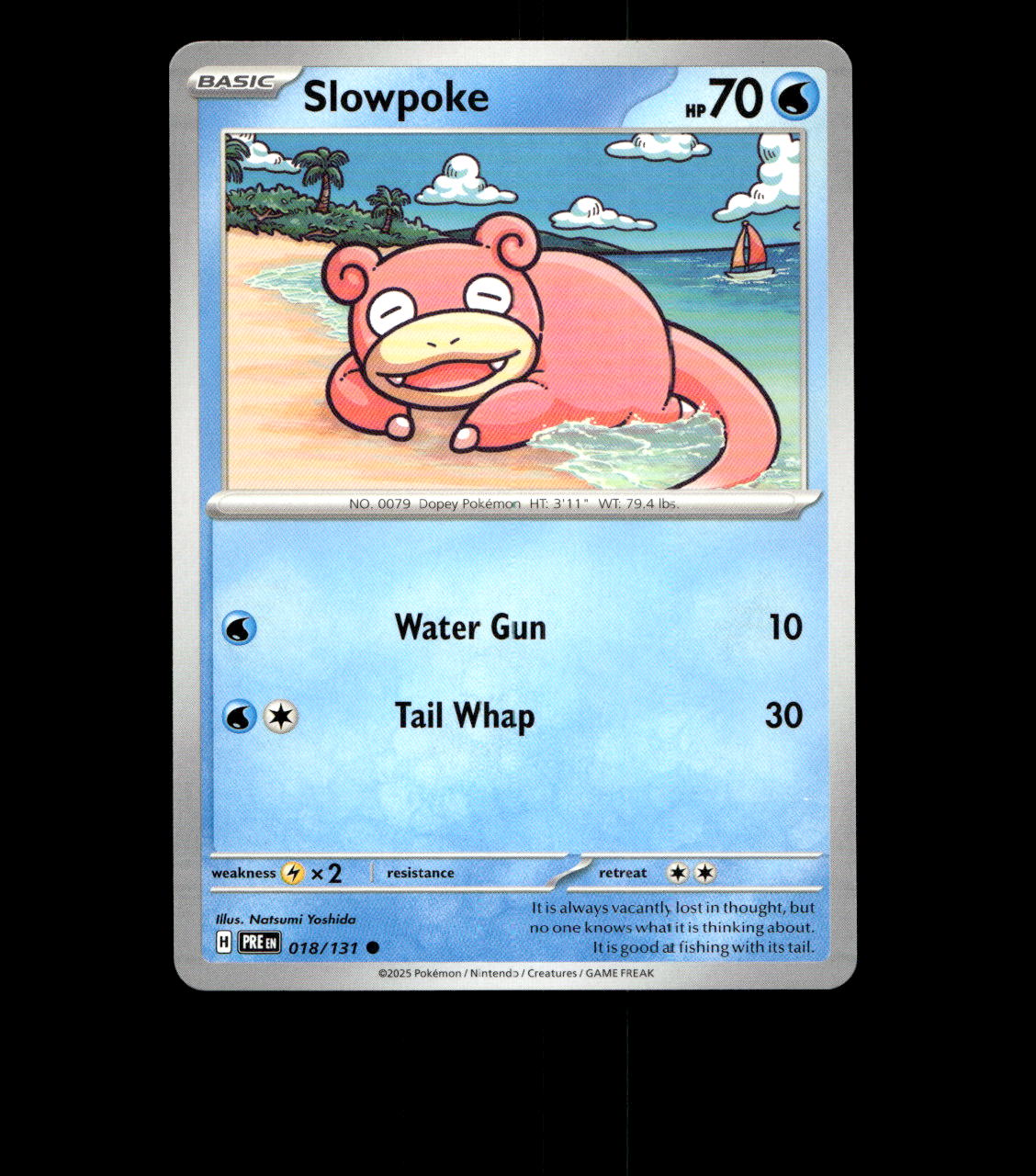 Slowpoke – 018/131 – Prismatic Evolutions – Near Mint