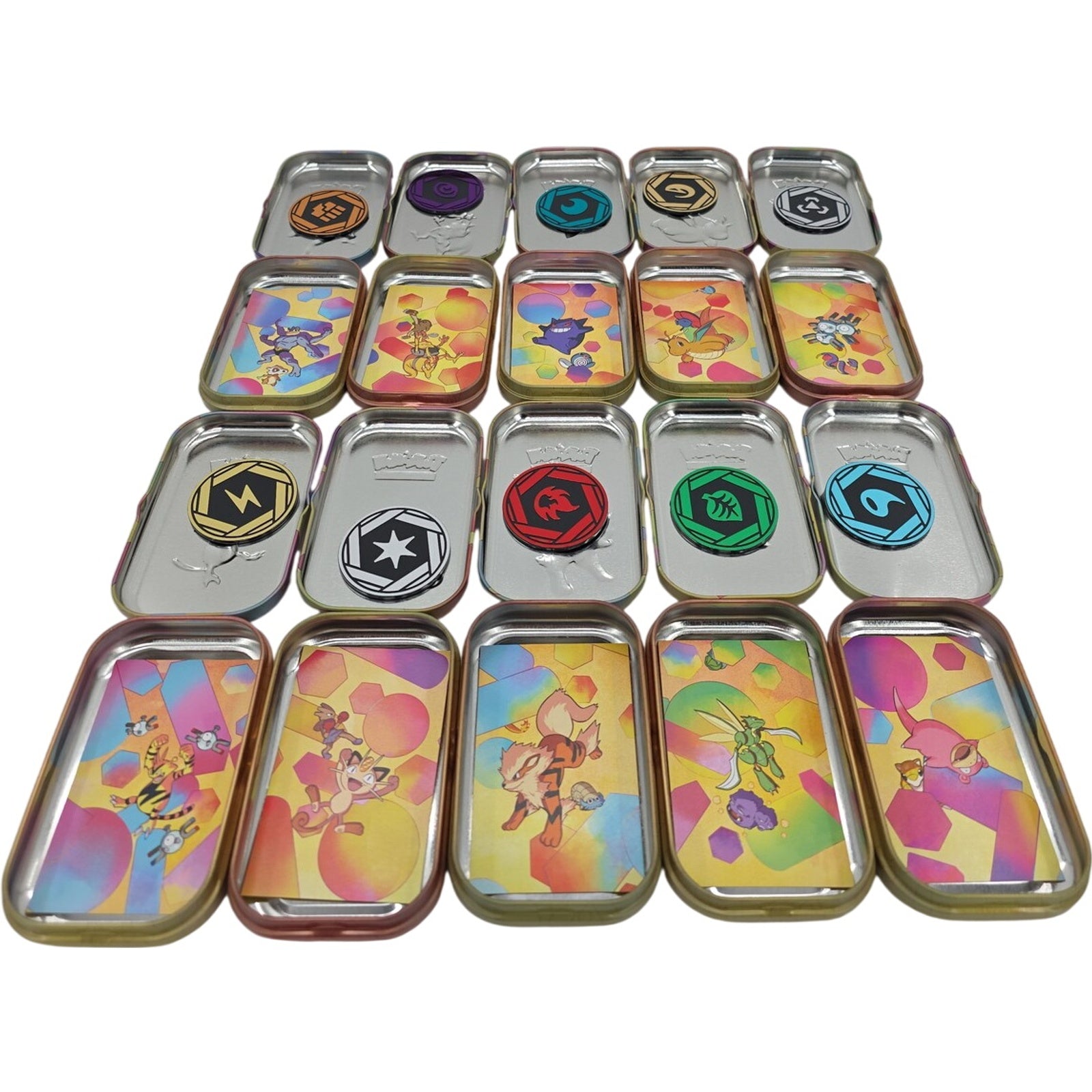 Pokemon TCG Scarlet & Violet 151 Mini Tin Display - 10 Mini Tins