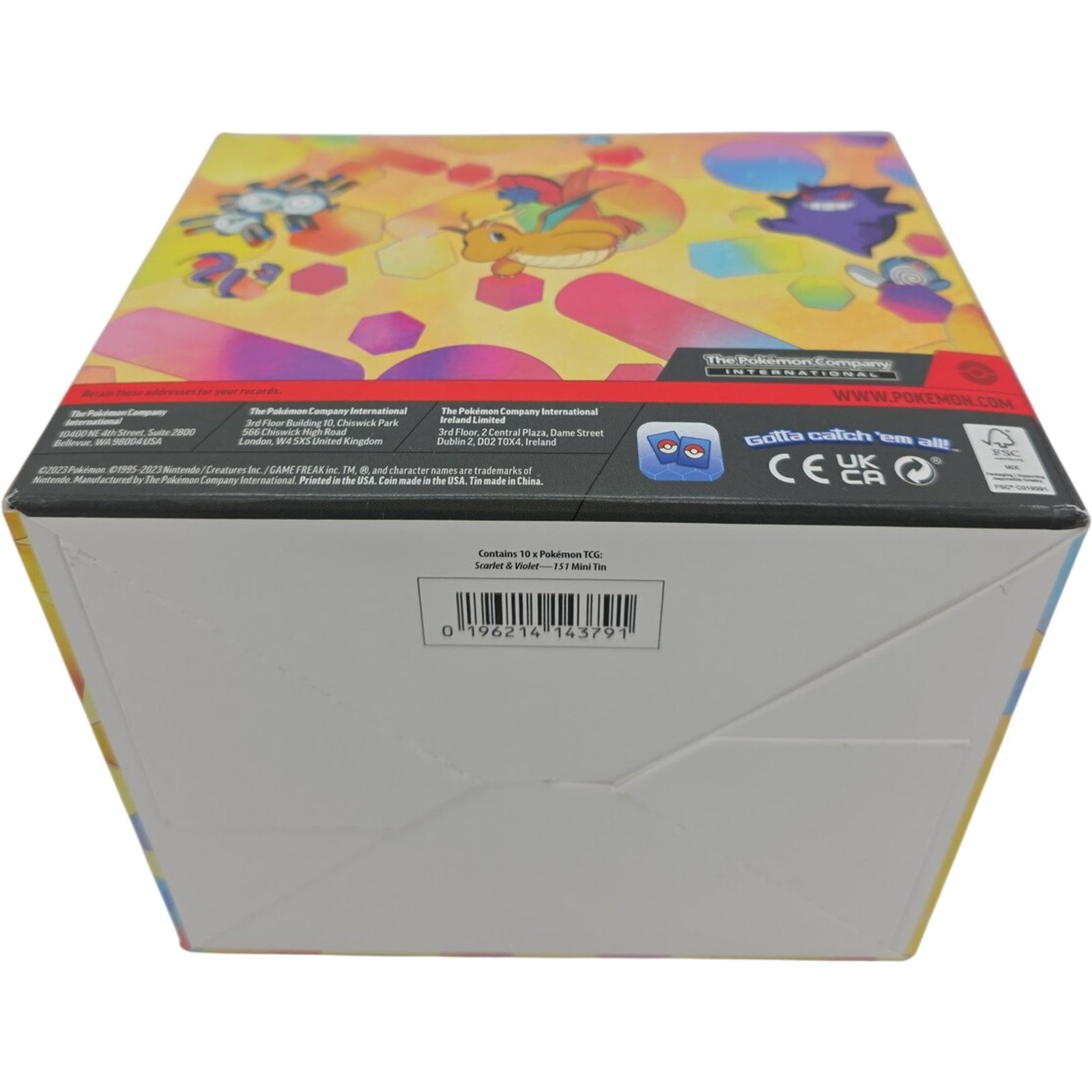 Pokemon TCG Scarlet & Violet 151 Mini Tin Display - 10 Mini Tins