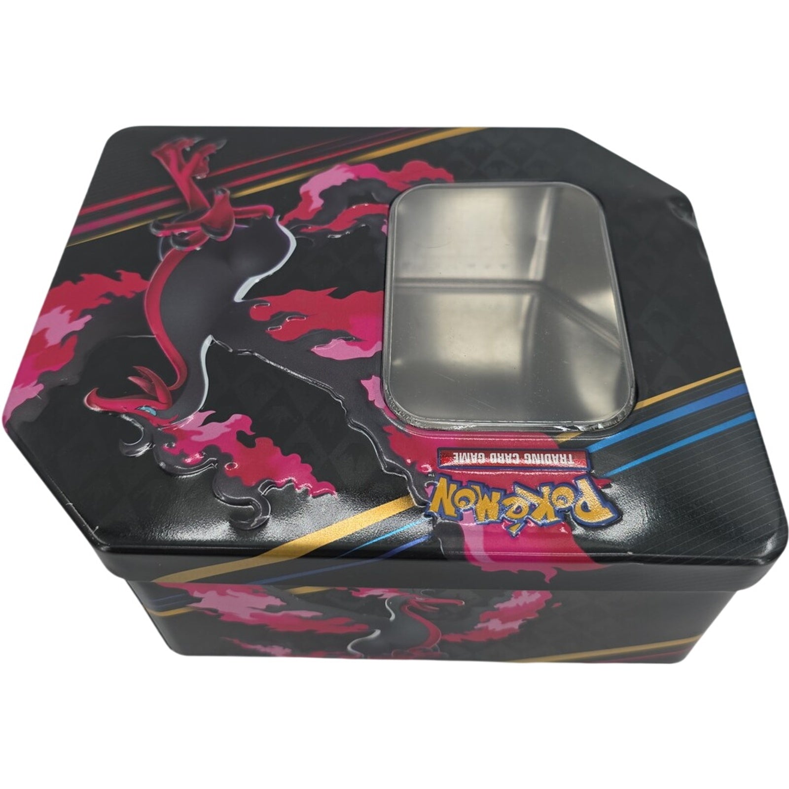 Pokémon TCG Crown Zenith Galarian Moltres Collector Tin EMPTY Storage Case