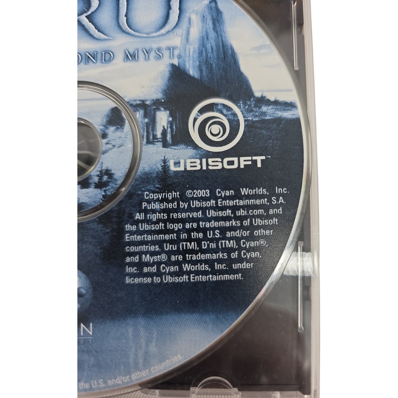 Myst Uru Ages Beyond Myst PC 2003 Ubisoft Complete with Box Tested & Working