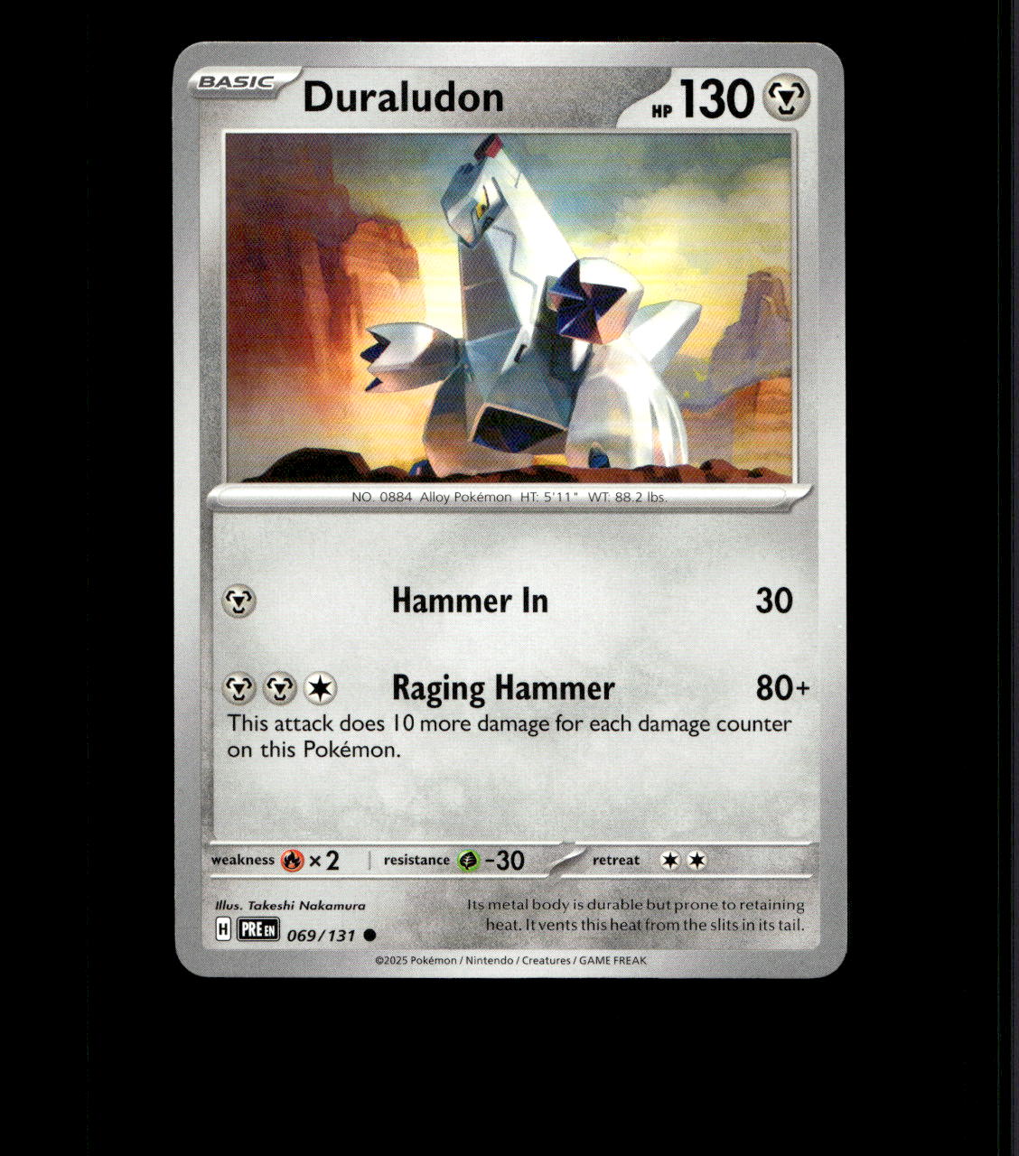 Duraludon - 069/131 - Prismatic Evolutions - Near Mint
