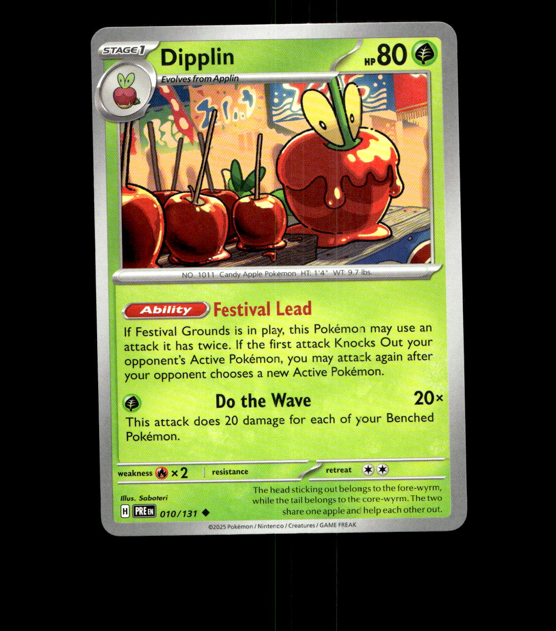 Dipplin – 010/131 – Prismatic Evolutions – Near Mint