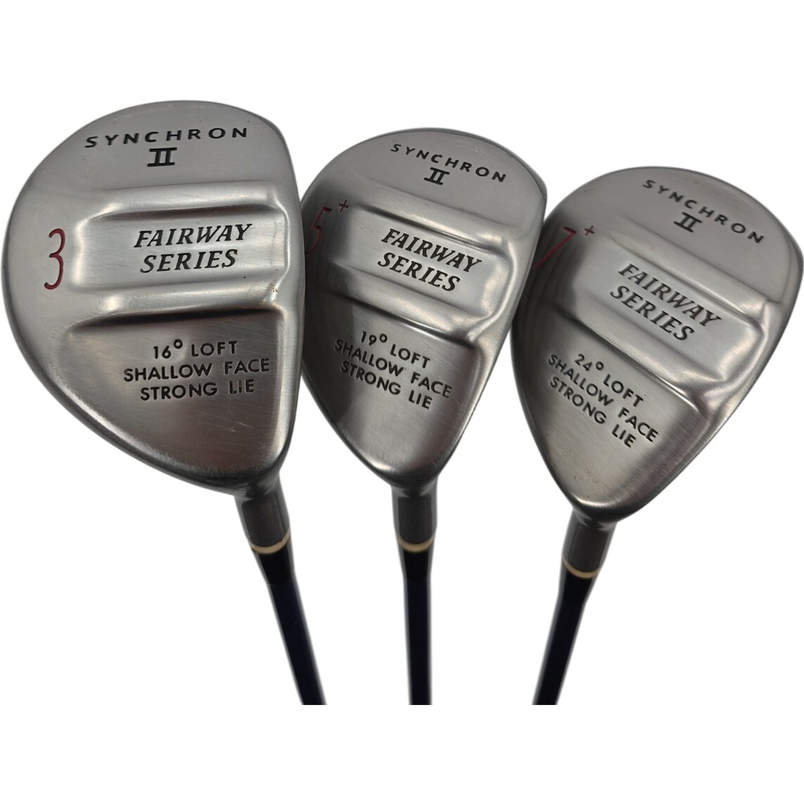 Synchron II Fairway Series 3 5 And 7 Fairway Woods Golf Club Bundle RH Ladies