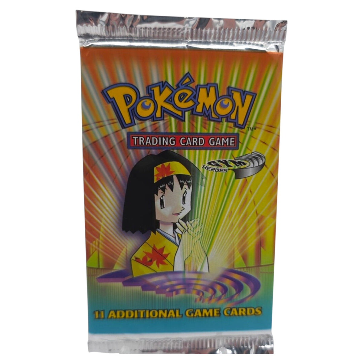 Pokemon TCG Gym Heroes Unlimited 1x Booster Pack