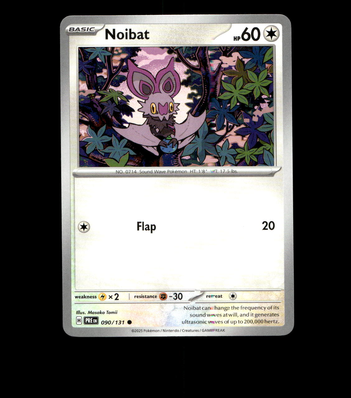 Noibat - 090/131 - Prismatic Evolutions - Near Mint