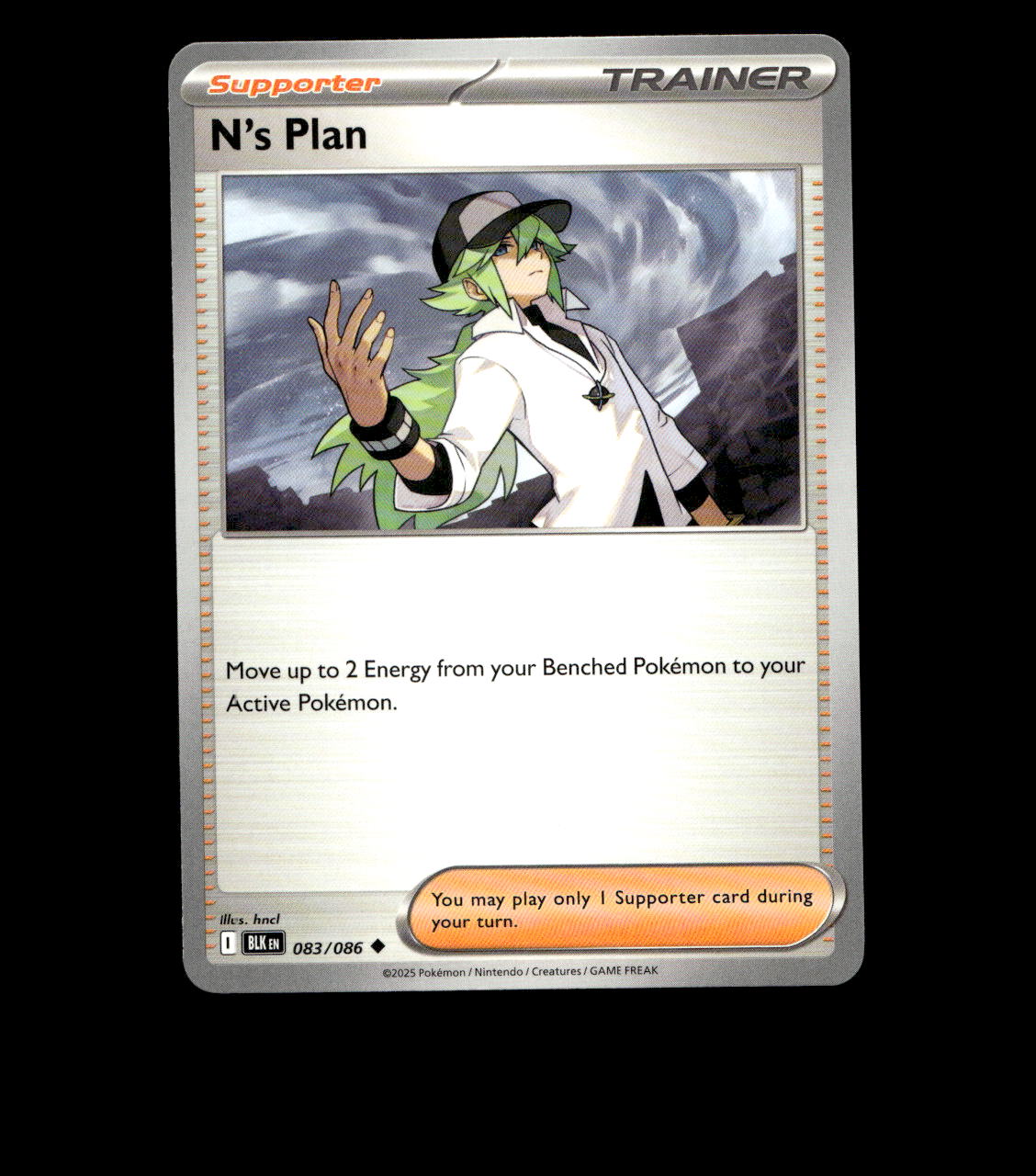 N’s Plan – 083/086 – Black Bolt – Normal – Near Mint