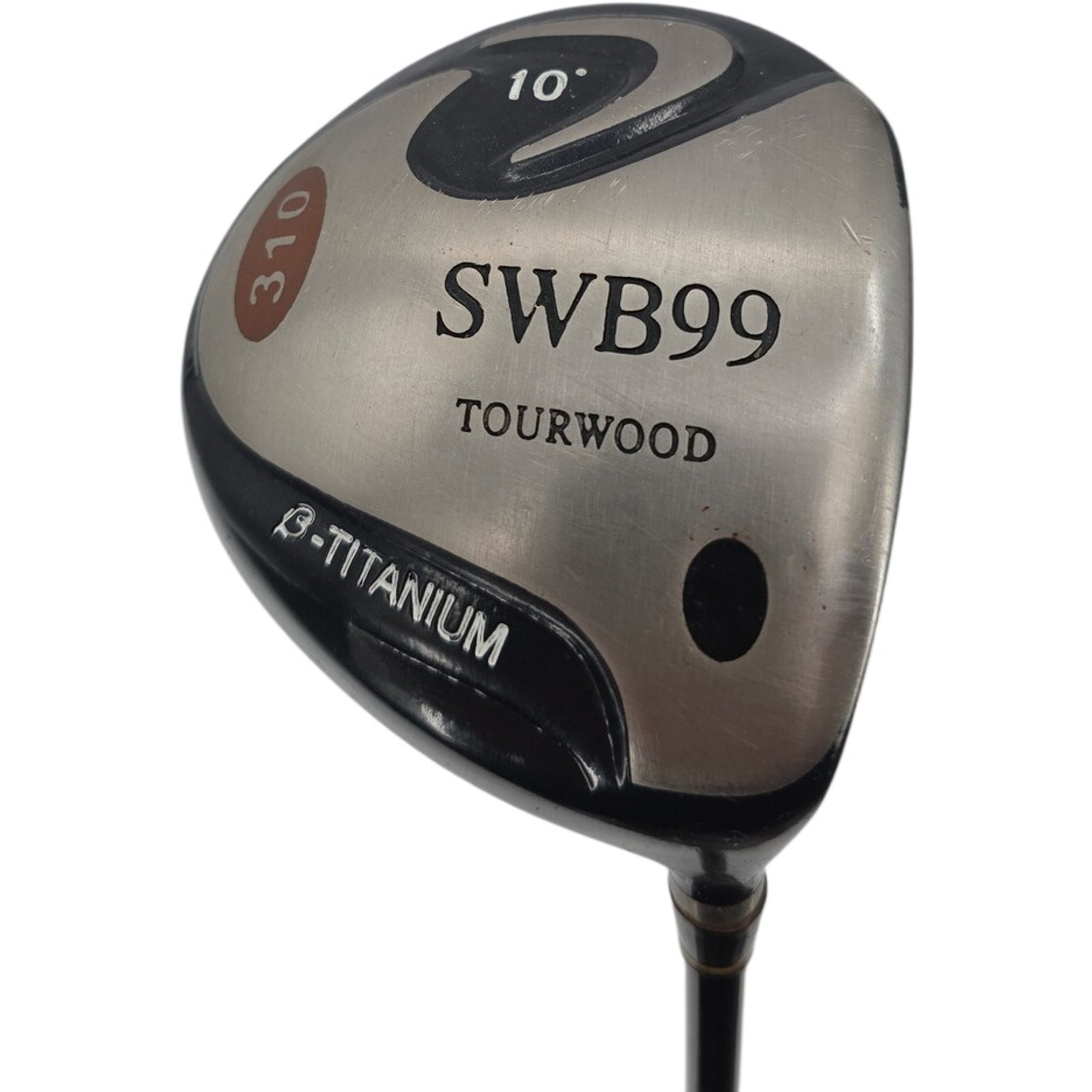 SWB99 310 Tourwood Titanium 10° Loft Driver Golf Club RH Mens w/ Kelmac Grip 44”