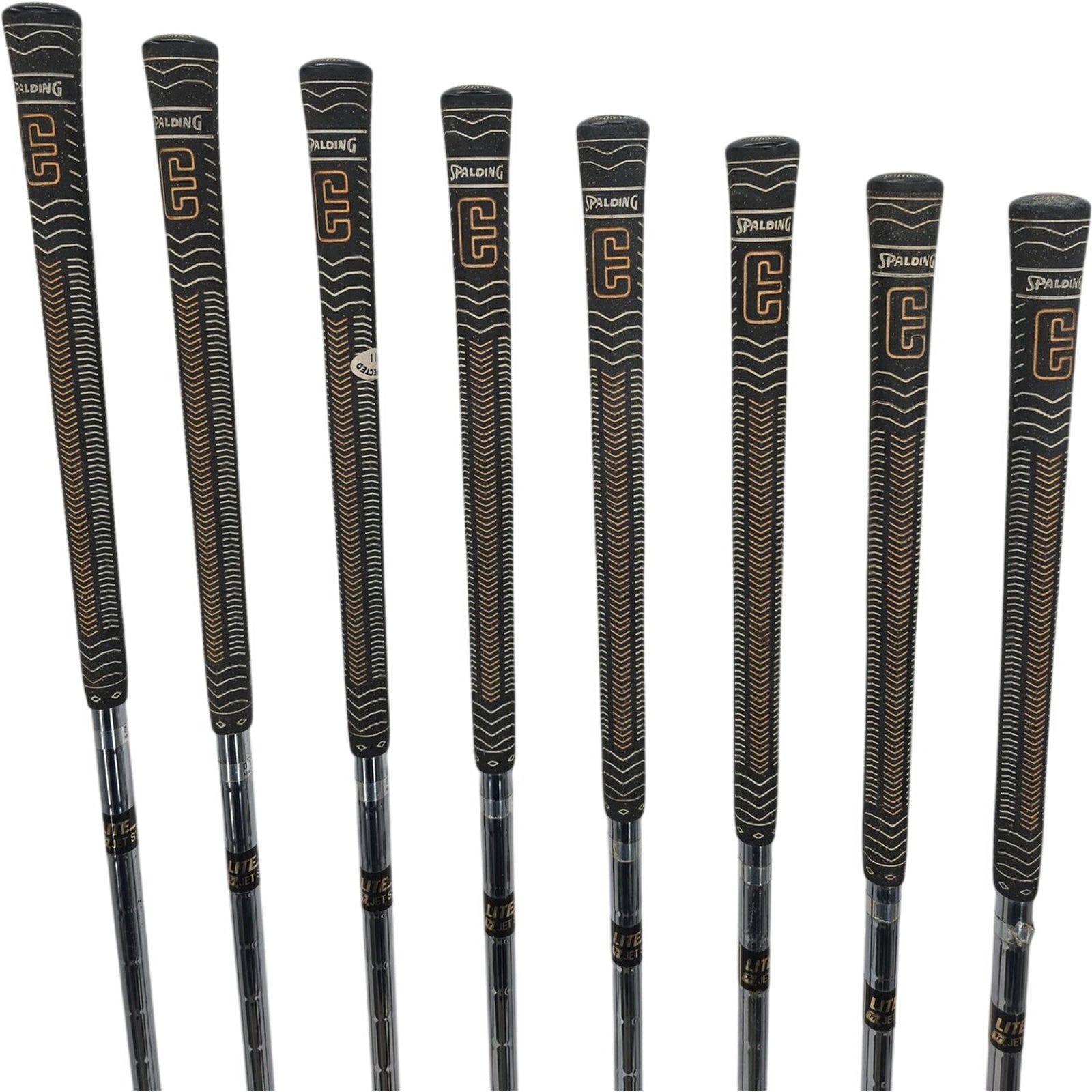 Spalding Executive Golf Club Irons Set 3-PW RH With Steel Shafts And Orig Grips