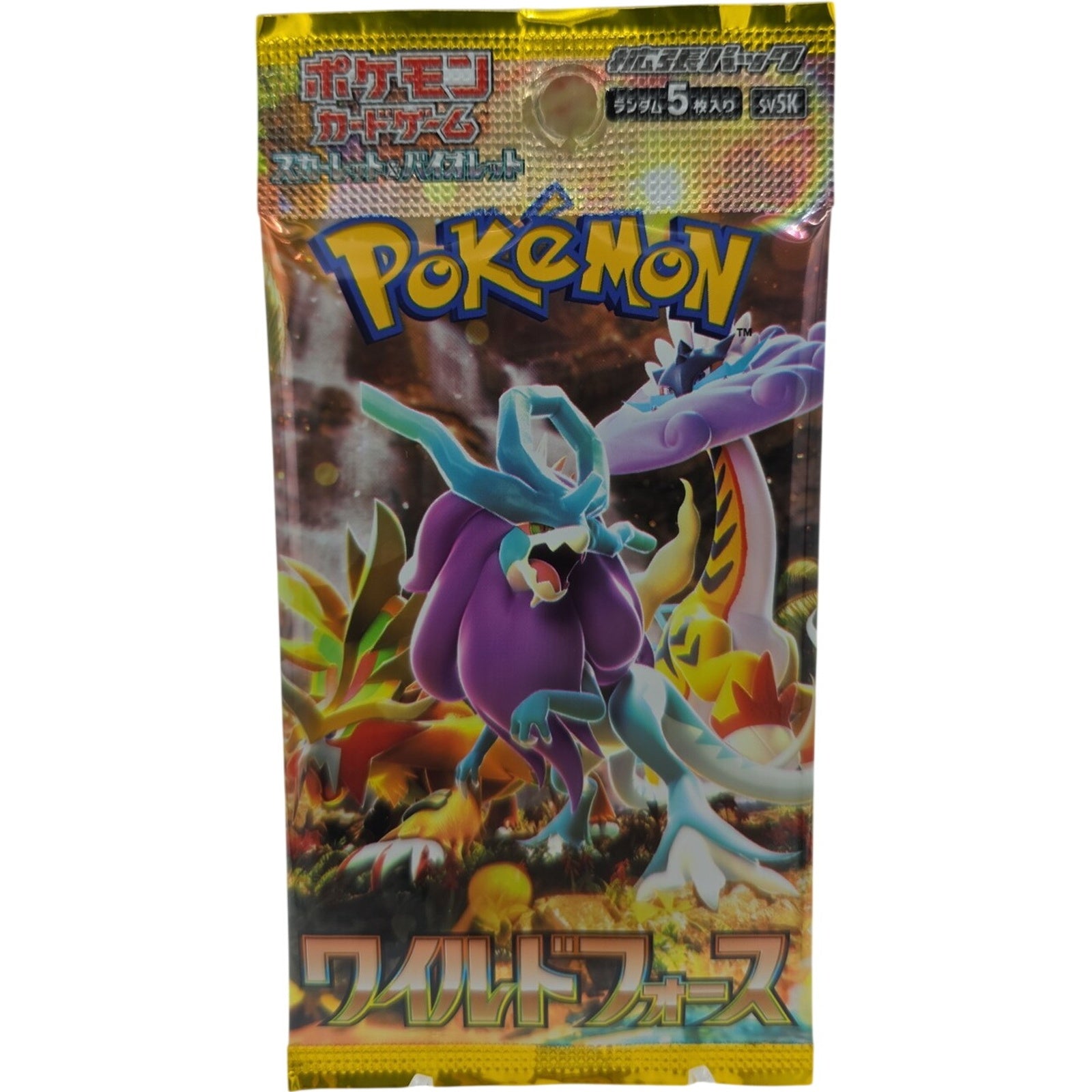 Pokemon TCG Japanese Wild Force 1x Booster Pack