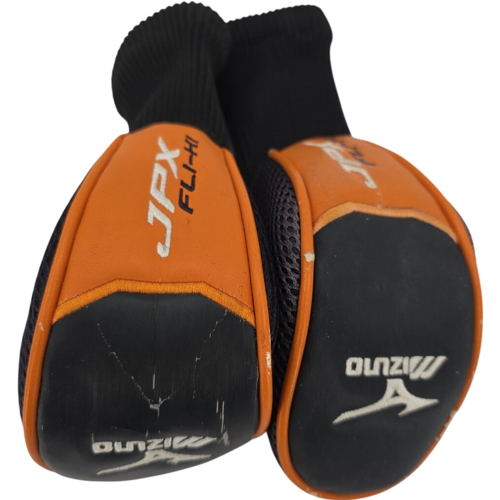 Mizuno JPX FLI-HI Golf Black/Orange Set of 2 Hybrid 5 & 6 Headcovers