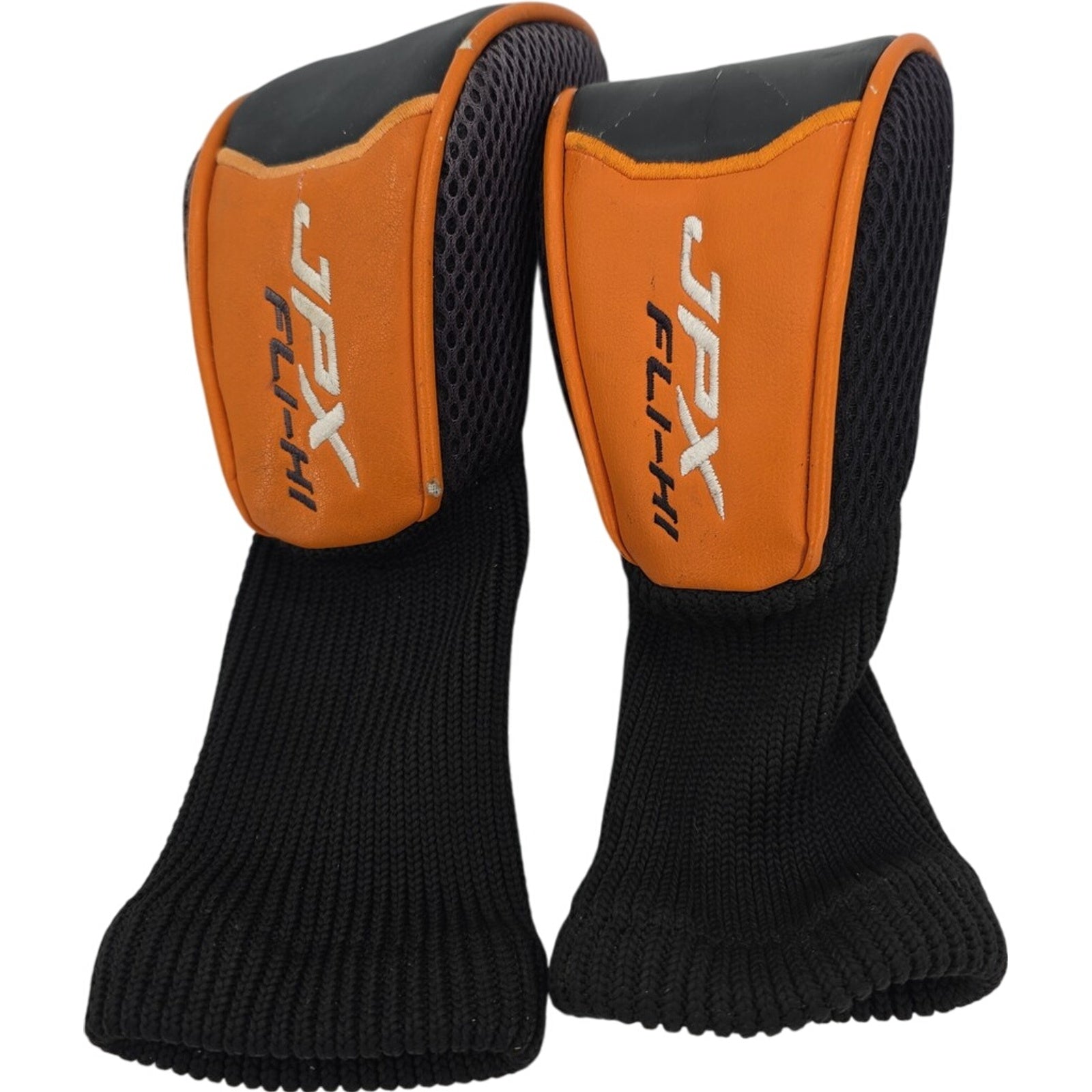 Mizuno JPX FLI-HI Golf Black/Orange Set of 2 Hybrid 5 & 6 Headcovers