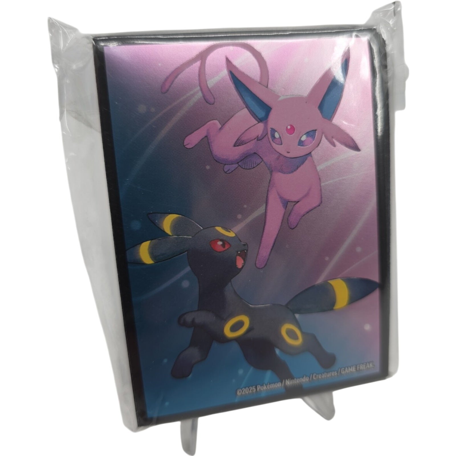 Umbreon and Espeon Sleeves 65 Count Pokemon TCG Prismatic Evolution ETB