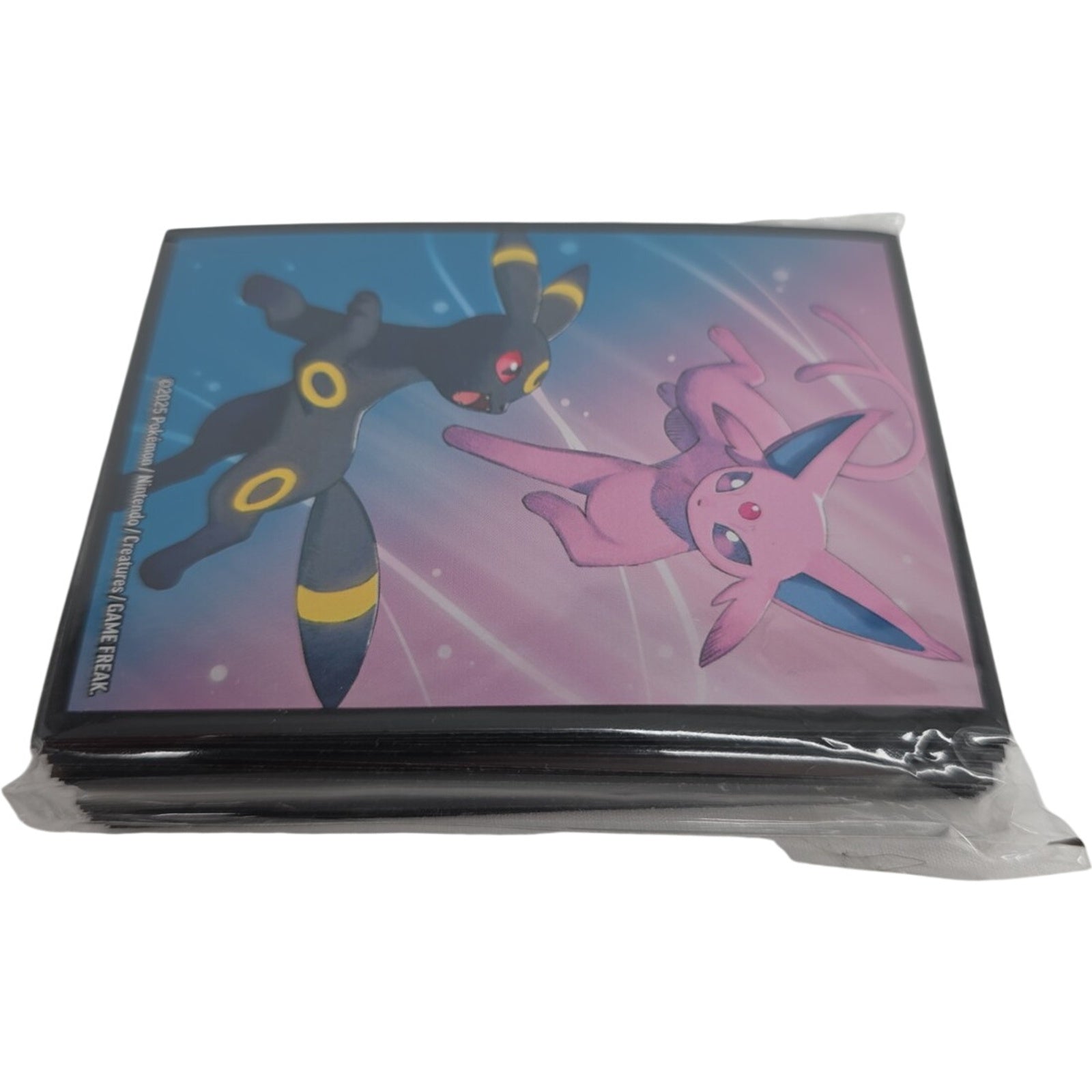 Umbreon and Espeon Sleeves 65 Count Pokemon TCG Prismatic Evolution ETB