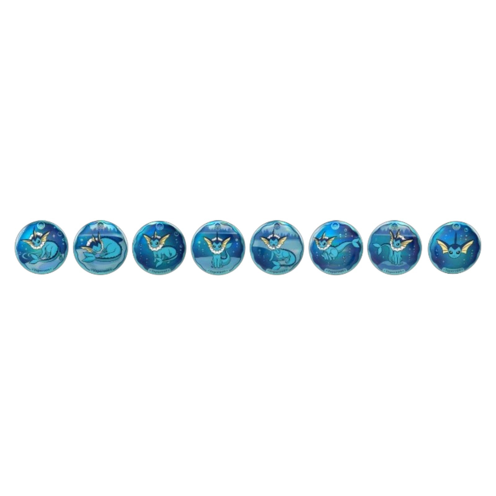 Pokemon TCG Chinese Terastal Gathering Badge Set