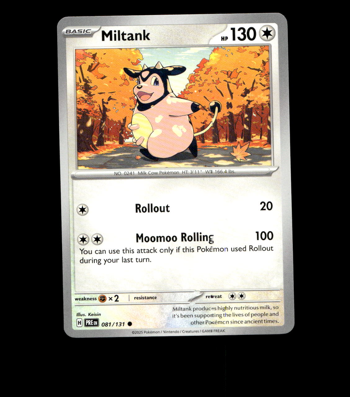 Miltank - 081/131 - Prismatic Evolutions - Near Mint