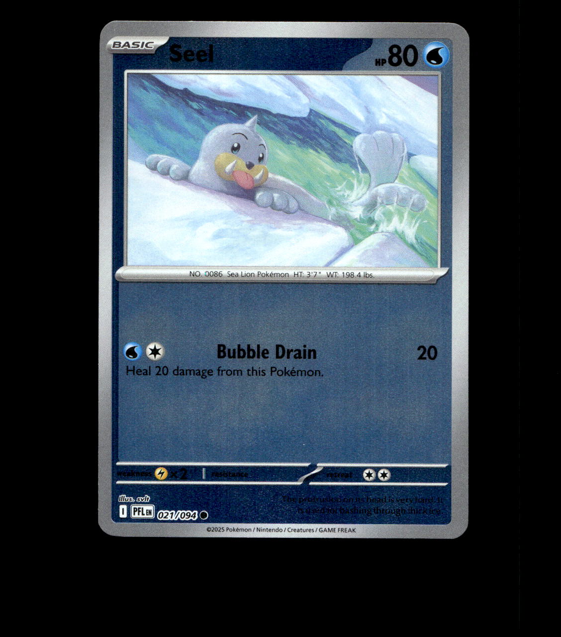 Seel – 021/094 – Phantasmal Flames – Reverse Holo Near Mint