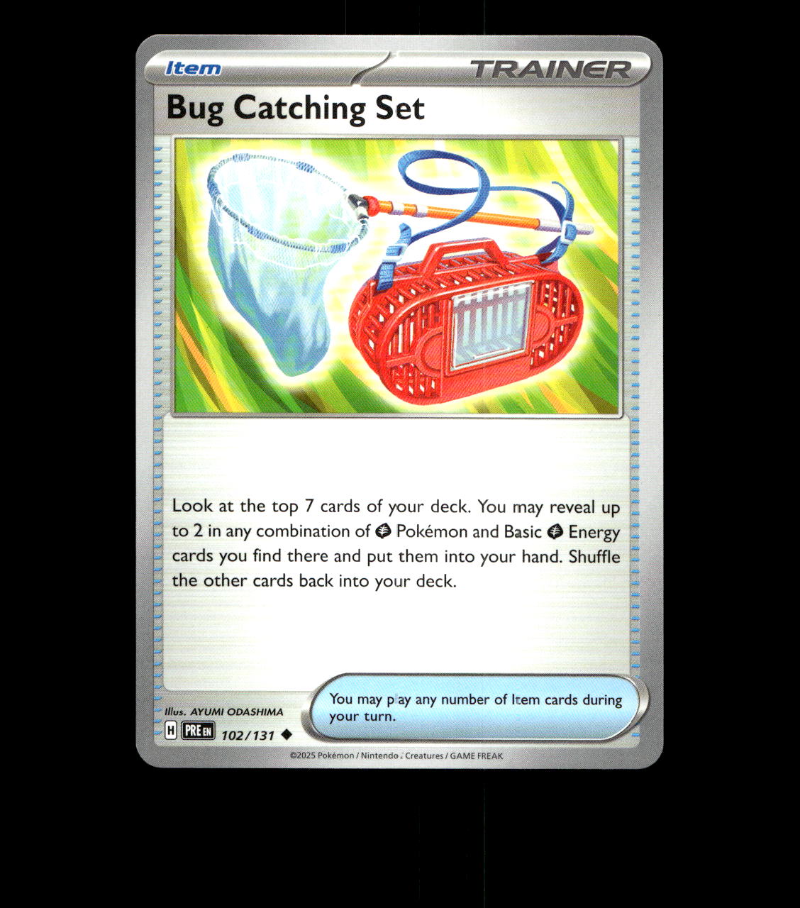 Bug Catching Set - 102/131 - Prismatic Evolutions - Near Mint