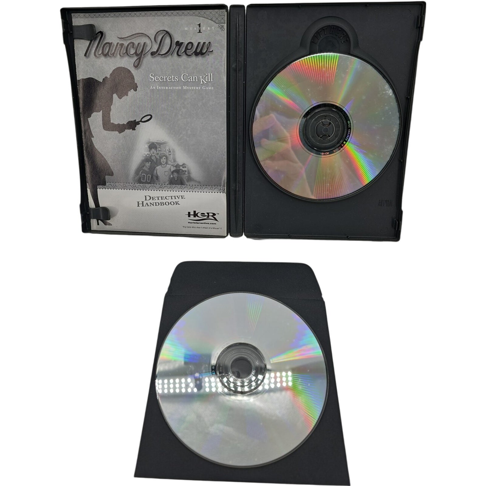 Nancy Drew Secrets Can Kill PC CD-ROM Mystery Adventure Game Tested & Working