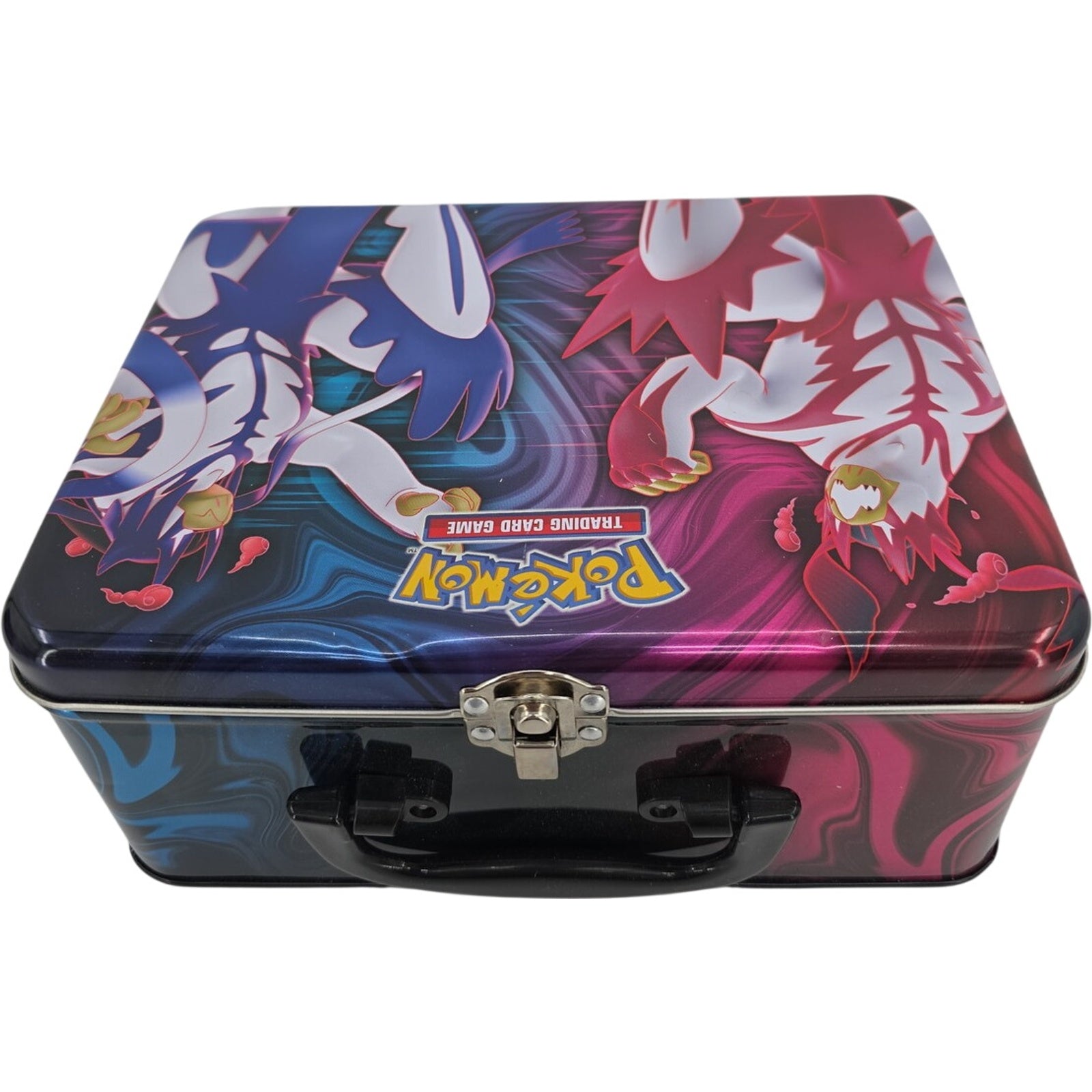 Pokémon TCG Crown Zenith Galarian Legendary Birds Tin Empty Storage Lunch Box