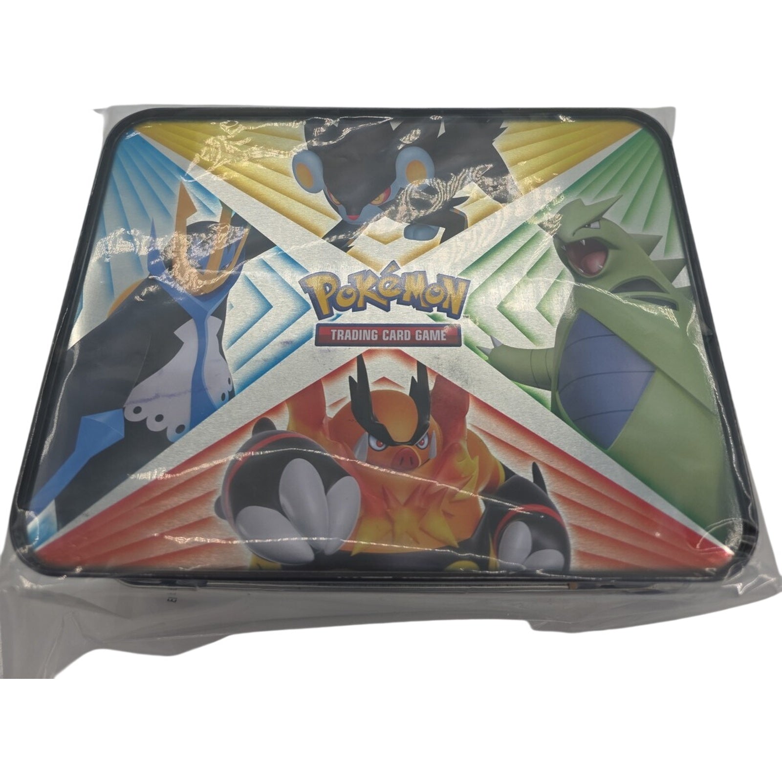 Pokémon TCG Crown Zenith Galarian Legendary Birds Tin Empty Storage Lunch Box