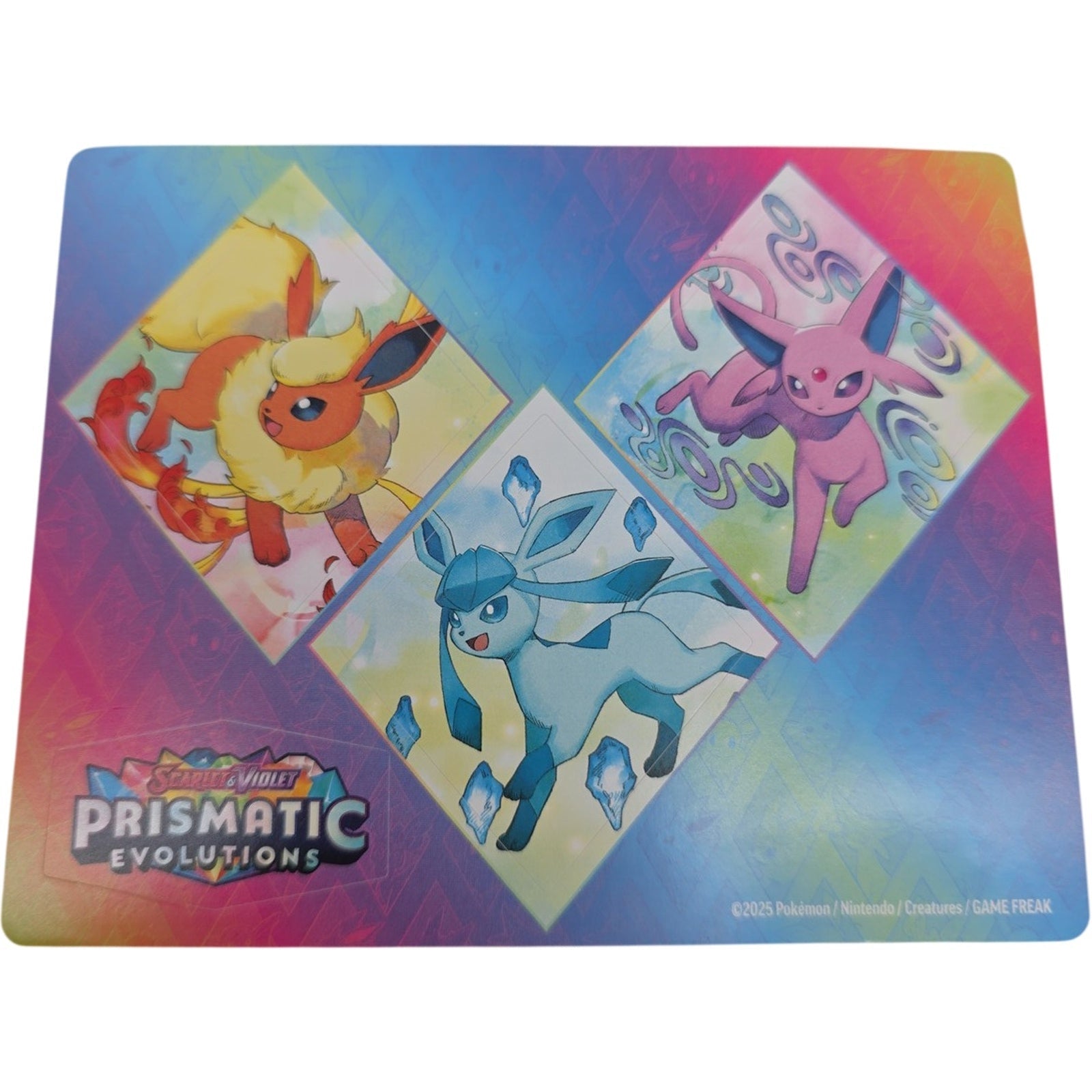 Pokemon TCG Prismatic Evolution Tech Sticker Sheets - Eeveelutions