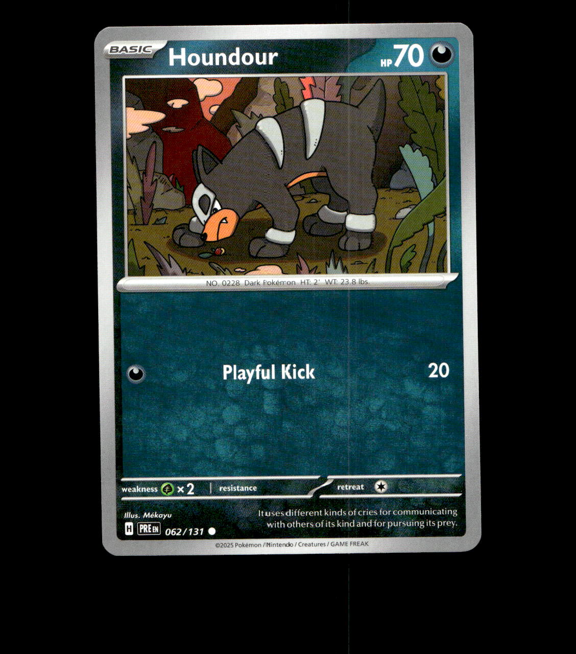 Houndour - 062/131 - Prismatic Evolutions - Near Mint