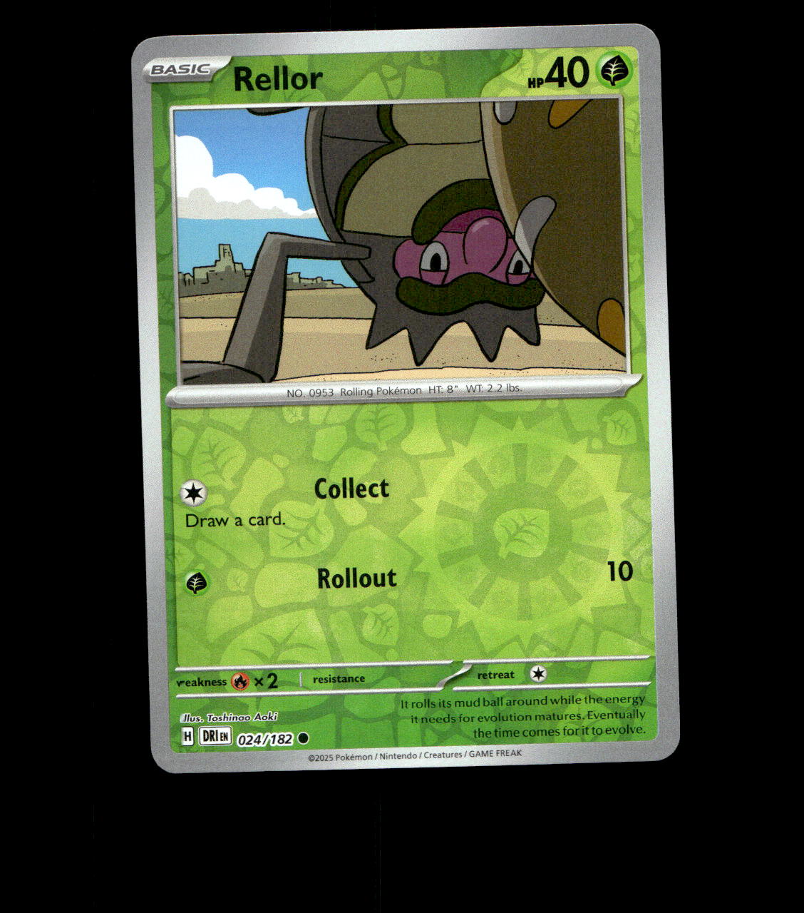 Rellor – 024/182 – Destined Rivals – Reverse Holo – Near Mint