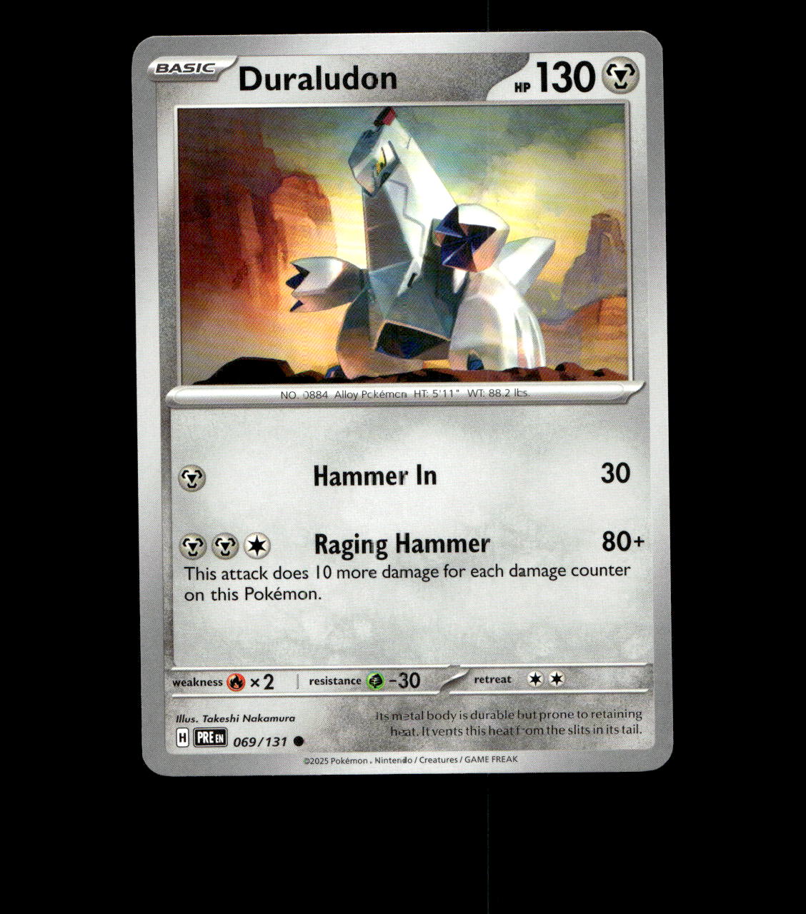Duraludon - 069/131 - Prismatic Evolutions - Near Mint