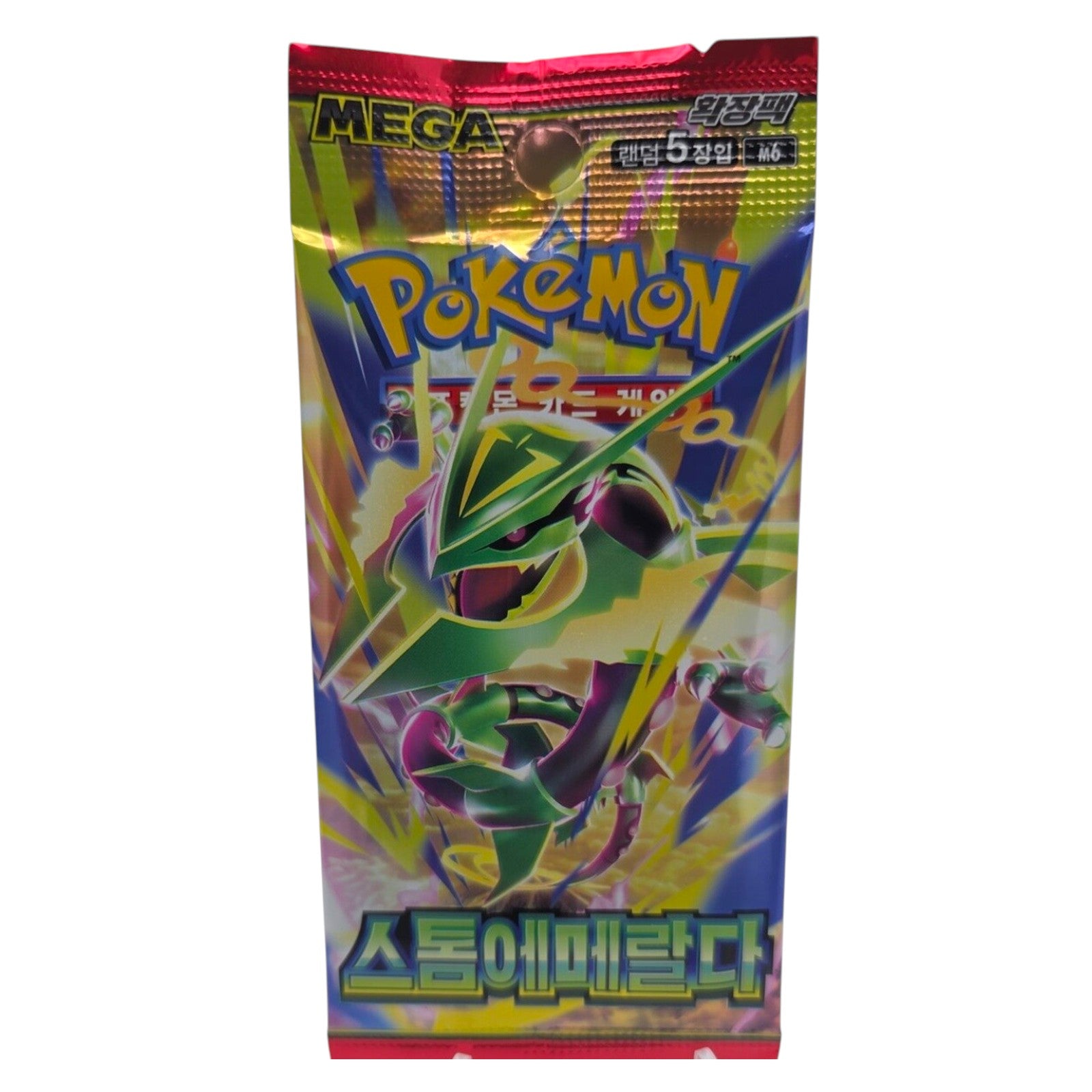 Pokemon TCG Korean Storm Emeralda 1x Booster Pack