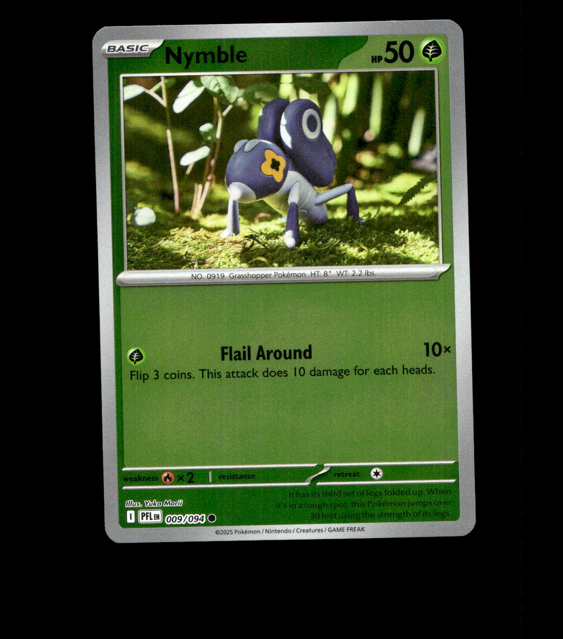 Nymble – 009/094 – Phantasmal Flames – Reverse Holo Near Mint