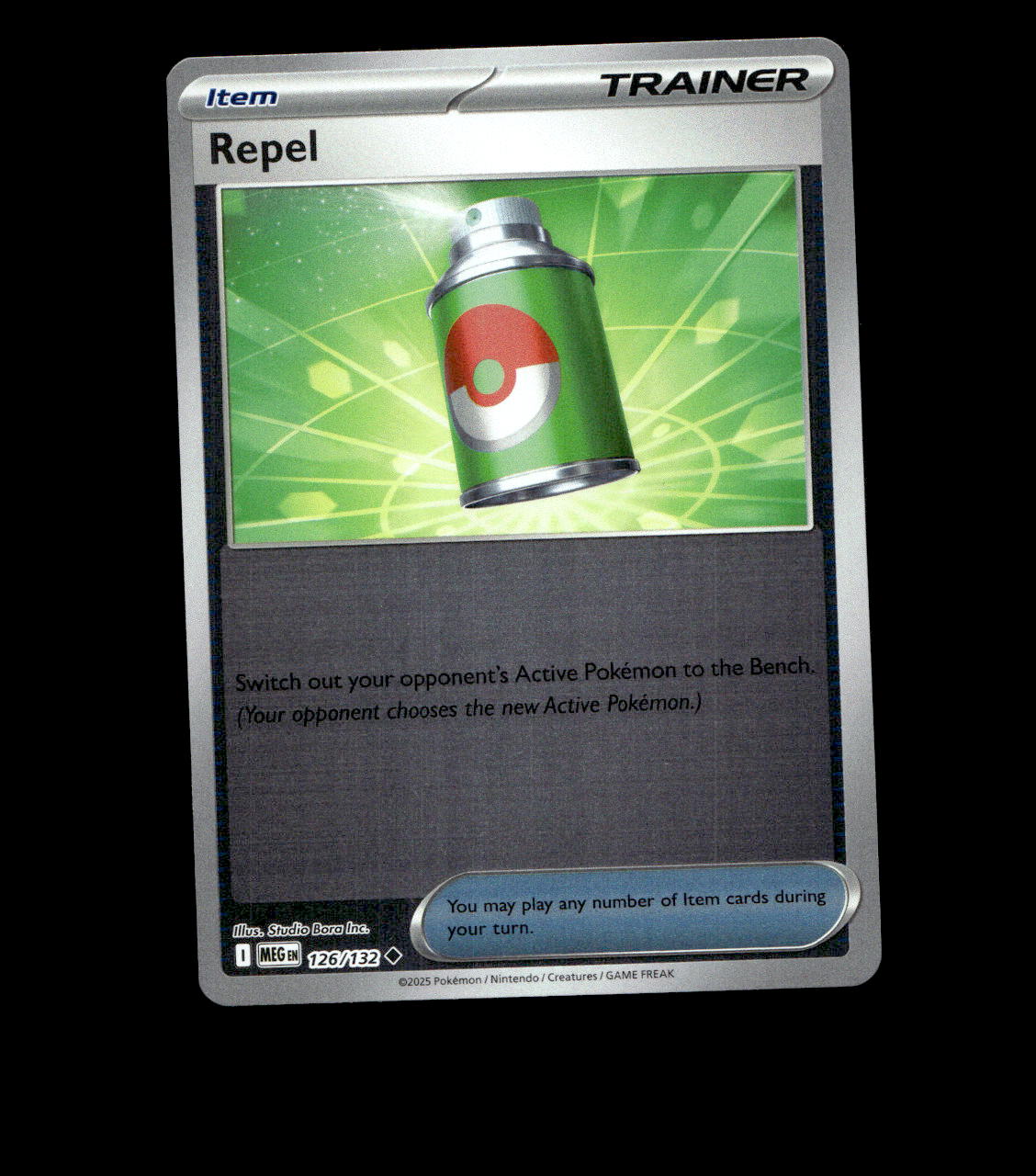 Repel – 126/132 – Mega Evolution – Reverse Holo – Near Mint