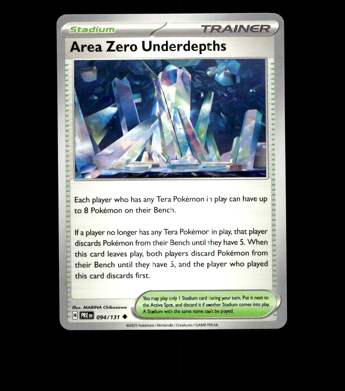 Area Zero Underdepths - 094/131 - Prismatic Evolutions - Near Mint