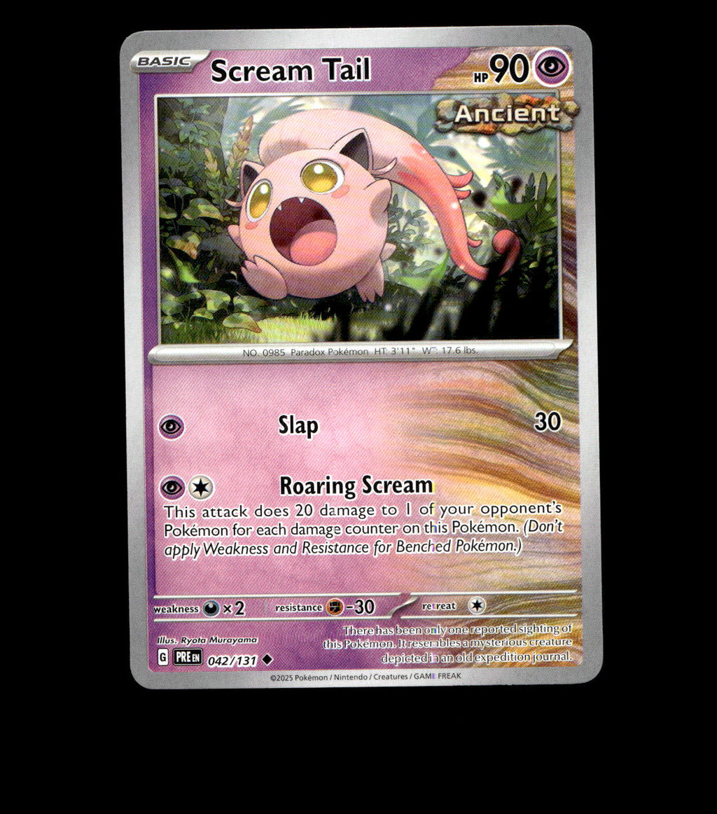 pokemon card scream tail Scream Tail - Scarlet & Violet Promo 065