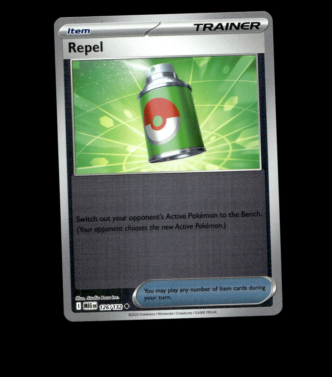 Repel – 126/132 – Mega Evolution – Reverse Holo – Near Mint