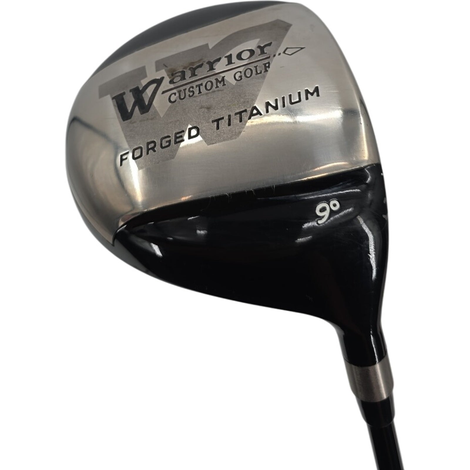 Warrior Custom Golf Driver Golf Club RH 9° Loft Graphite Shaft Orig Grip 46 in.