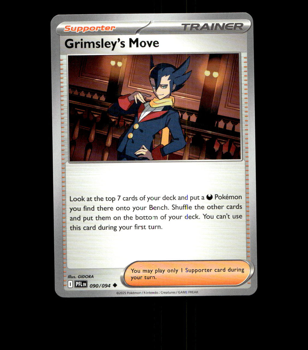 grimsley pokemon card Grimsley's Move – 090/094 – Phantasmal Flames – Near Mint